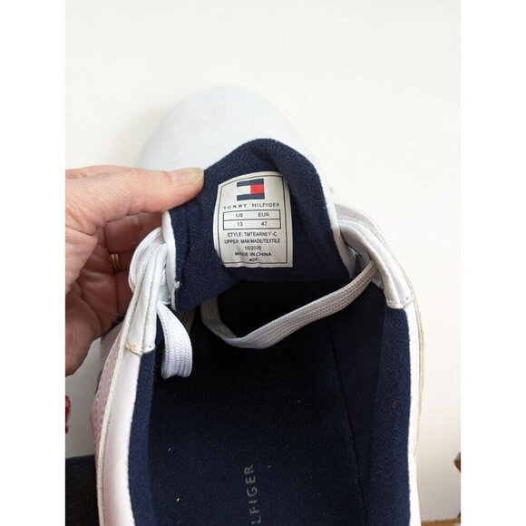 Tommy Hilfiger TMTEARNEY-C Men's White Sneakers Size 13 - Picture 6 of 7